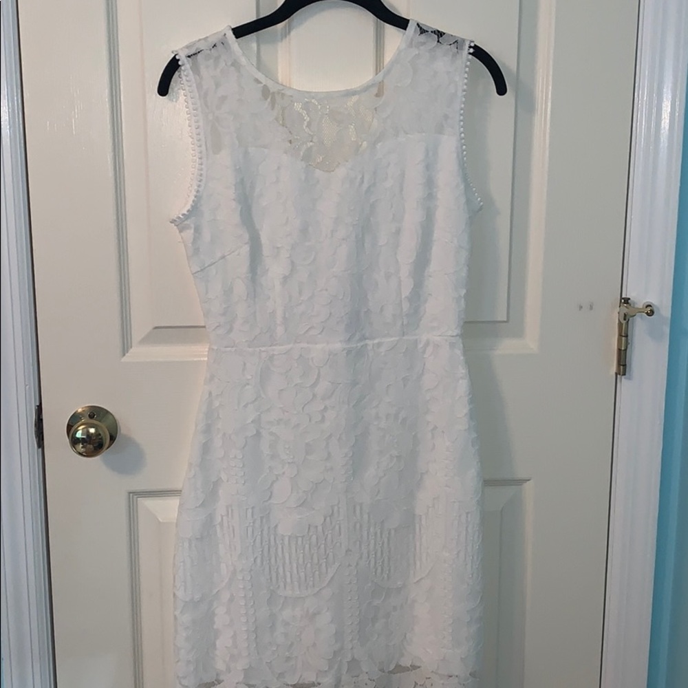 White Lace Dress